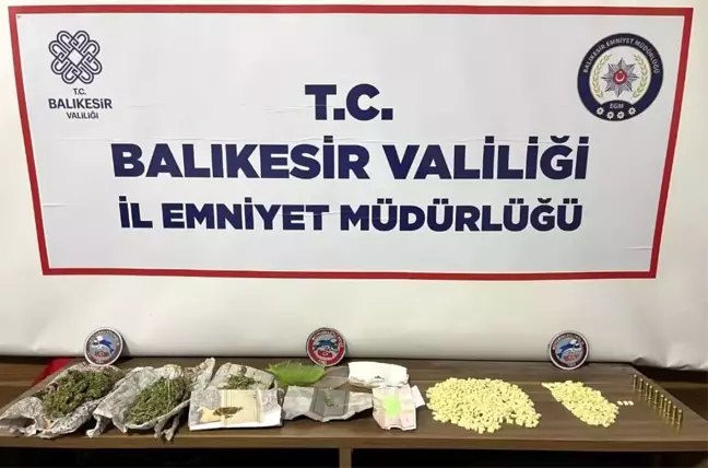 Bandırma’da Uyuşturucu Operasyonu: 895 Hap Ele Geçirildi