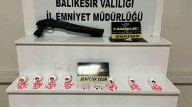 Balıkesir’de 833 adet sentetik ecza hap ele geçirildi