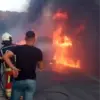 Balıkesir’de Otomobilden Çıkan Yangın Ormanlık Alana Sıçradı