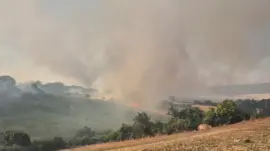Susurluk’ta Yangın Kontrol Altına Alındı