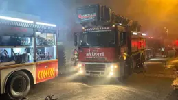 Ayvalık’ta Zeytinyağı Tesisi Yangını