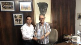 Cahit Can Tekin’den Ziya Tan’a Ziyaret