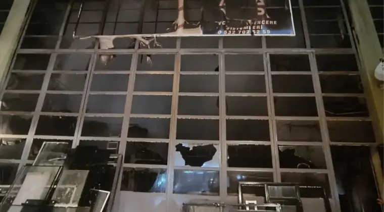 Gönen’de PVC Üretim İşletmesinde Yangın