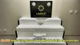 Balıkesir’de 42 Bin Sentetik Ecza Hapı Ele Geçirildi
