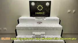 Balıkesir’de 42 Bin Sentetik Ecza Hapı Ele Geçirildi