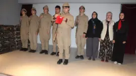 Manyas’ta Çanakkale Deniz Zaferi’nin 111. yıl dönümü kutlandı