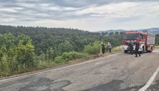 Susurluk’ta Trafik Kazası: 1 Yaralı
